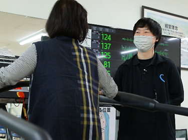 対象者との面談